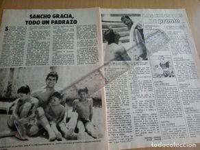 Collectionnisme de Magazine Pronto: reportaje revista pronto - sancho gracia todo un padrazo -